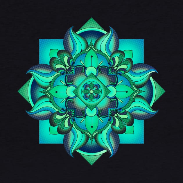 Pop Mandala by squidpeg